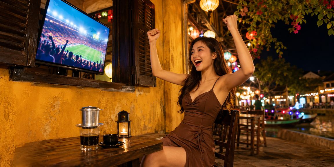 Người chơi tại Hội An trải nghiệm cược và giải thưởng trực tuyến buổi tối